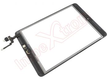 pantalla táctil blanca calidad premium con botón plata iPad mini 3, a1599, a1600 (2014). Calidad PREMIUM
